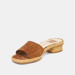 Dixi Brown Suede Sandals | Dolce Vita Women