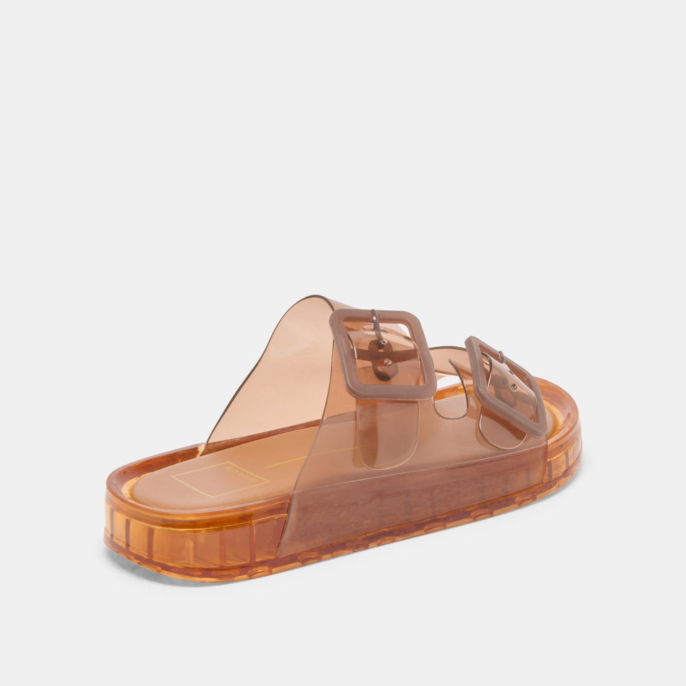 Julio Whiskey Vinyl Sandals | Women Dolce Vita