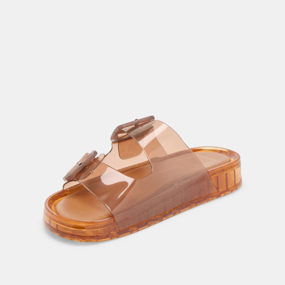 Julio Whiskey Vinyl Sandals | Women Dolce Vita