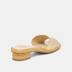 Dixi Platinum Leather Sandals | Dolce Vita Women