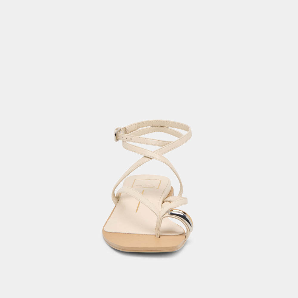 Tyrice Bone Leather Sandals | Women Dolce Vita