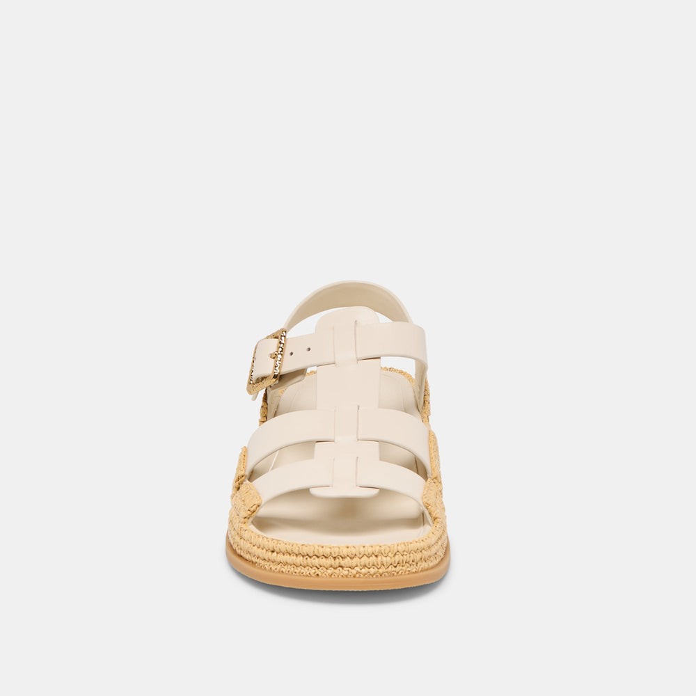 Shenna Bone Leather Sandals | Women Dolce Vita