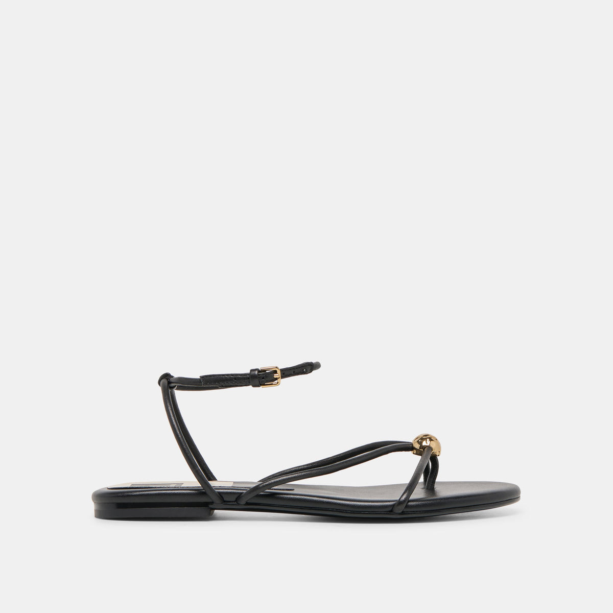 Kenley Black Leather Sandals | Dolce Vita Women