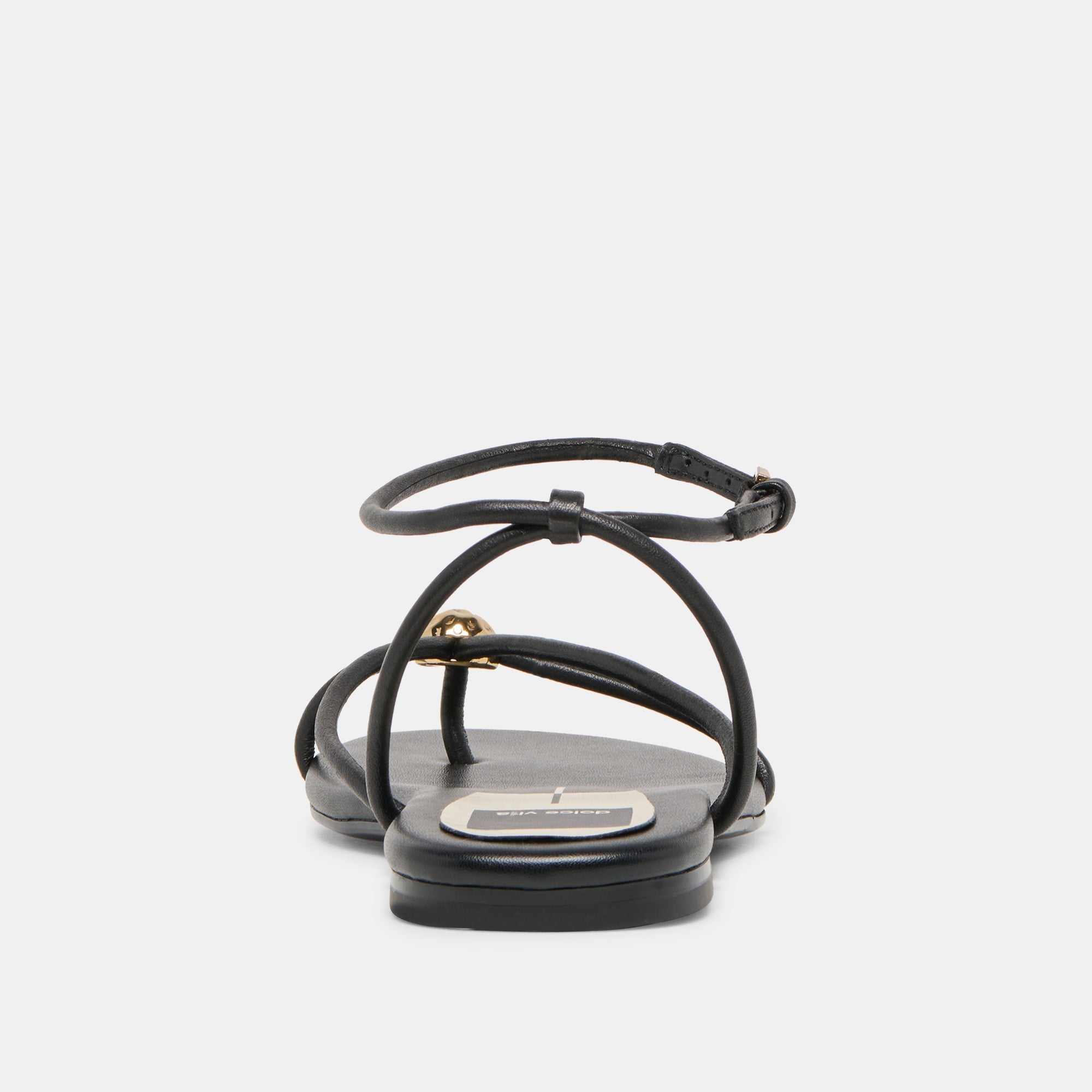 Kenley Black Leather Sandals | Dolce Vita Women