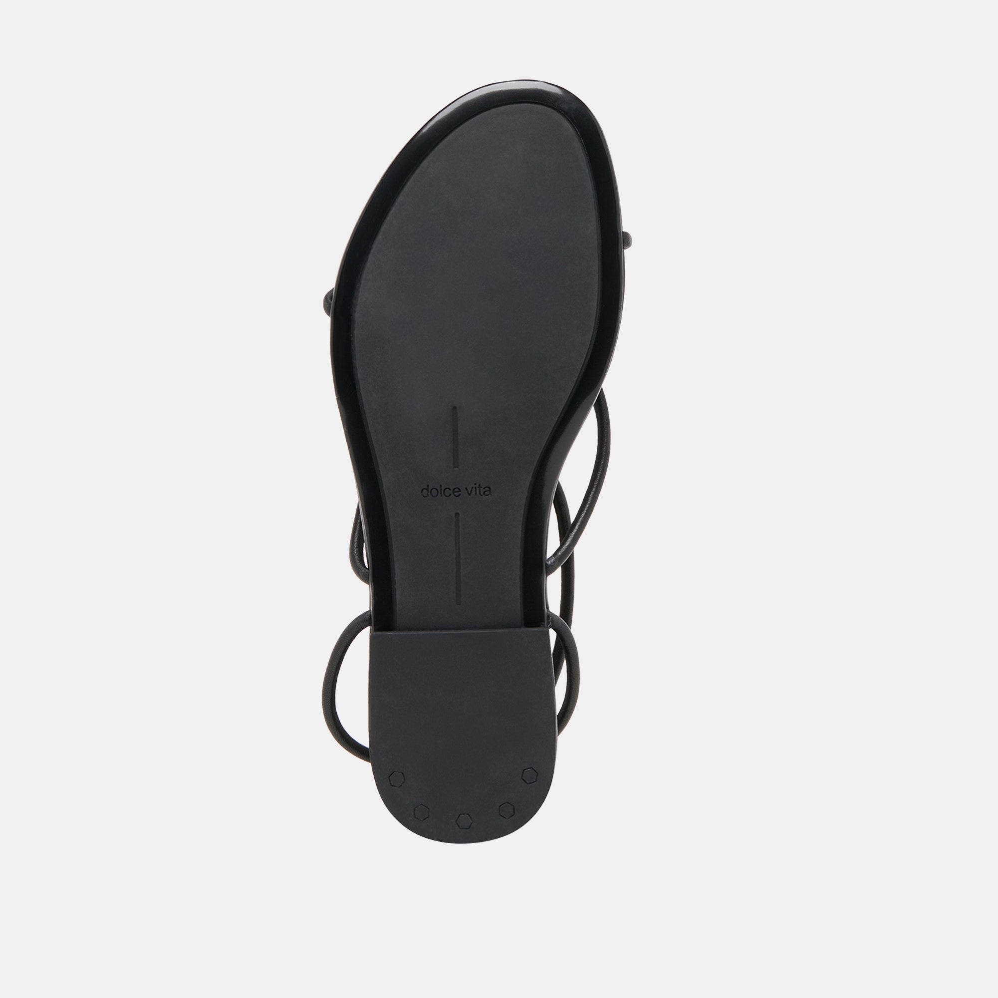 Kenley Black Leather Sandals | Dolce Vita Women
