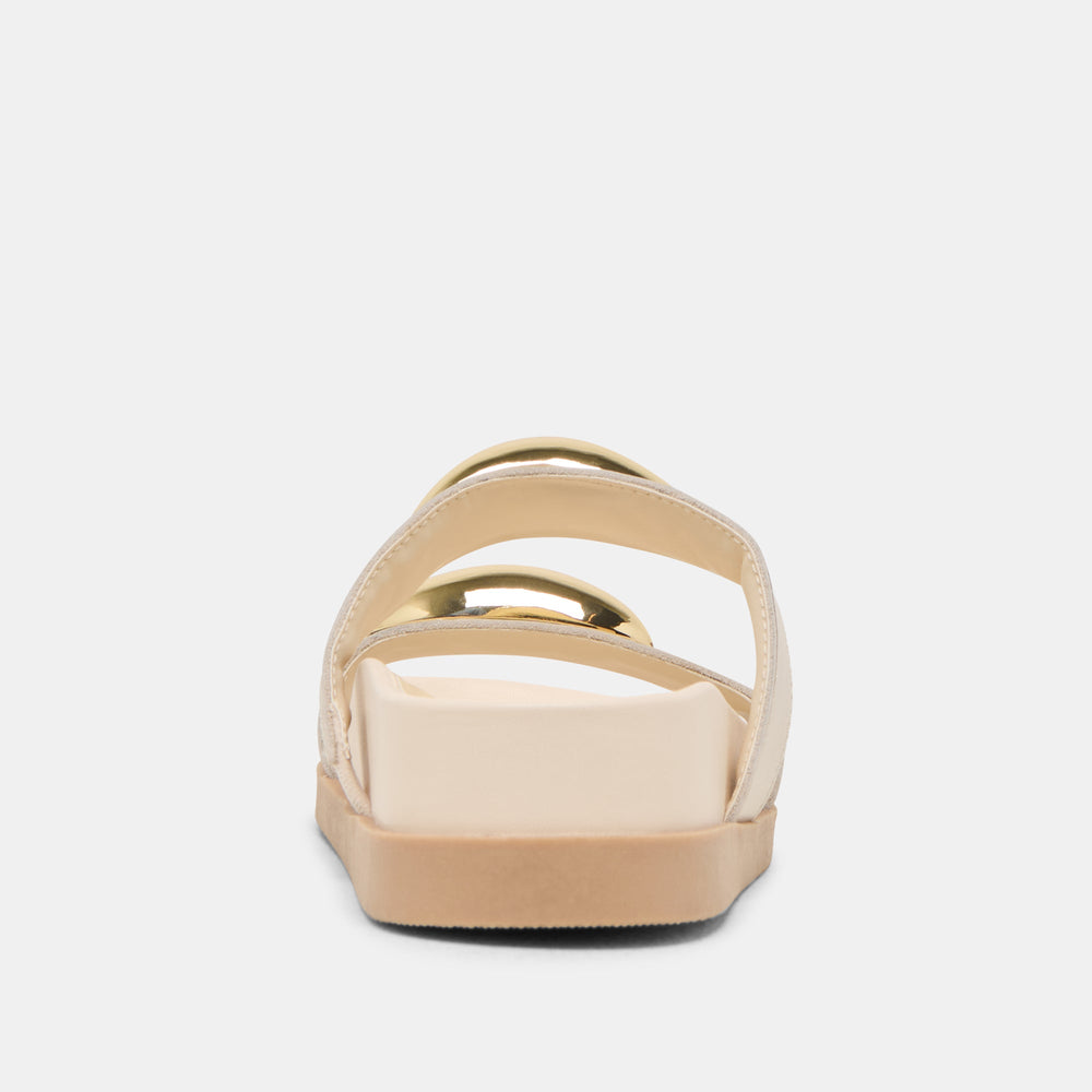 Satine Bone Leather Sandals | Women Dolce Vita