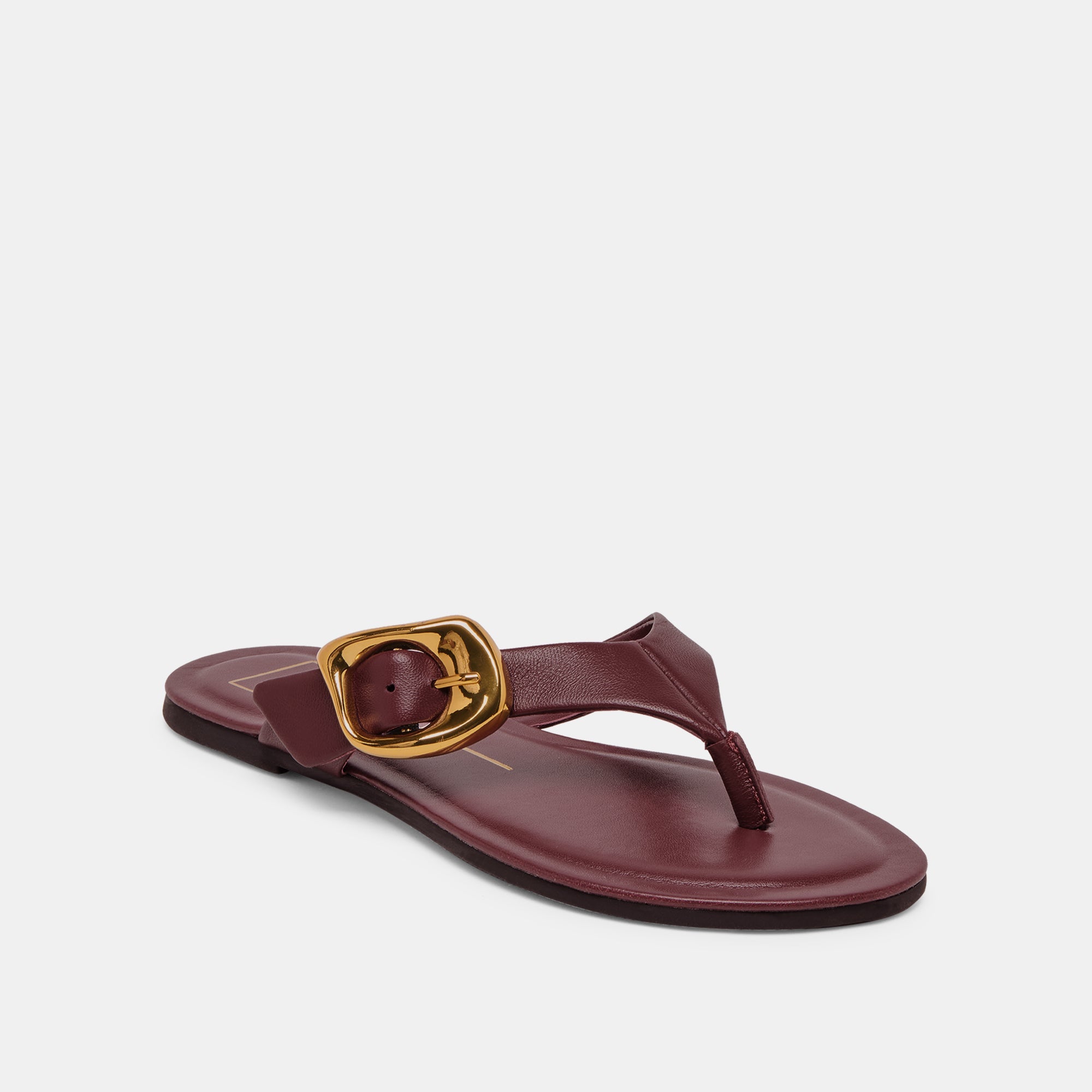 Rossa Burgundy Leather Sandals | Dolce Vita Women
