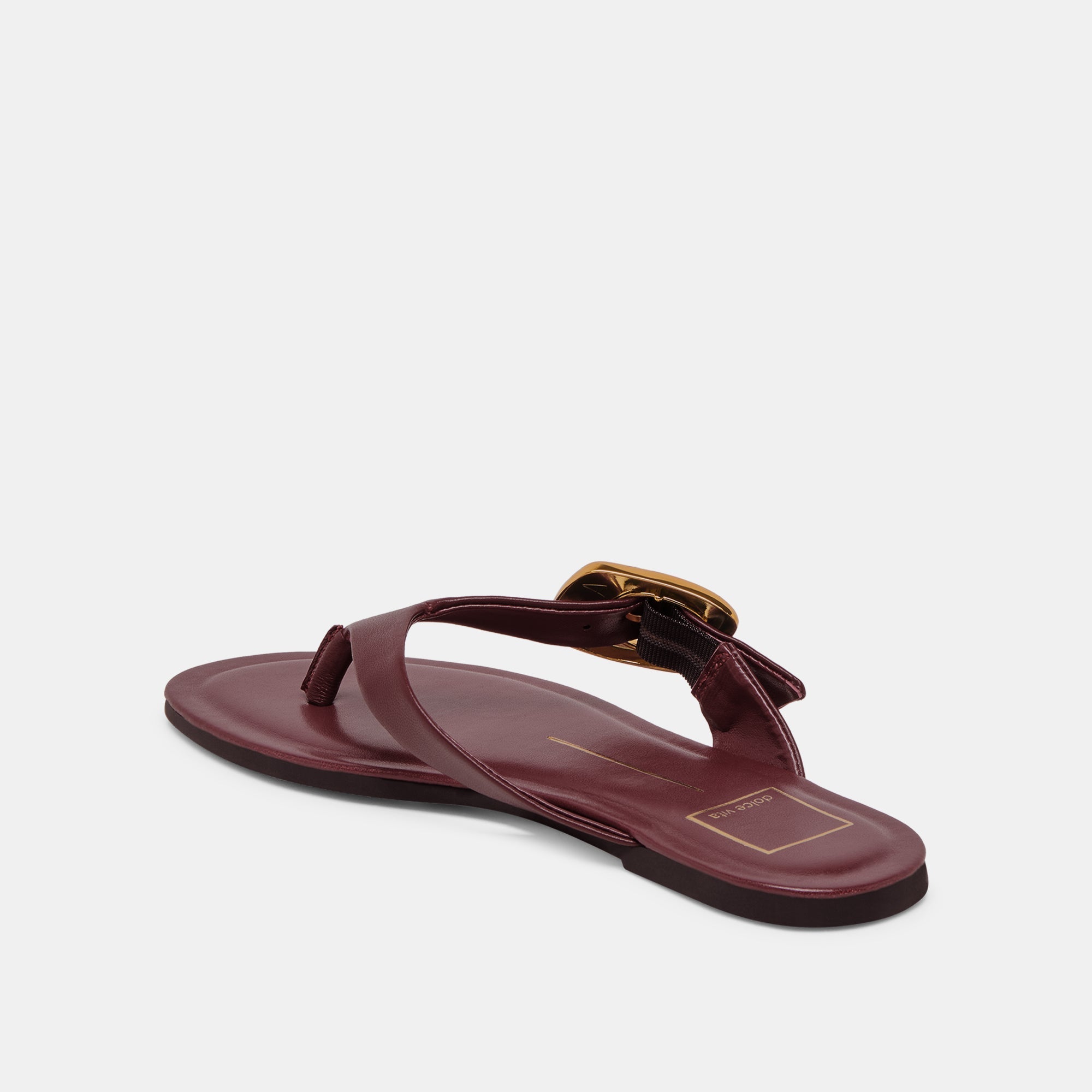 Rossa Burgundy Leather Sandals | Dolce Vita Women