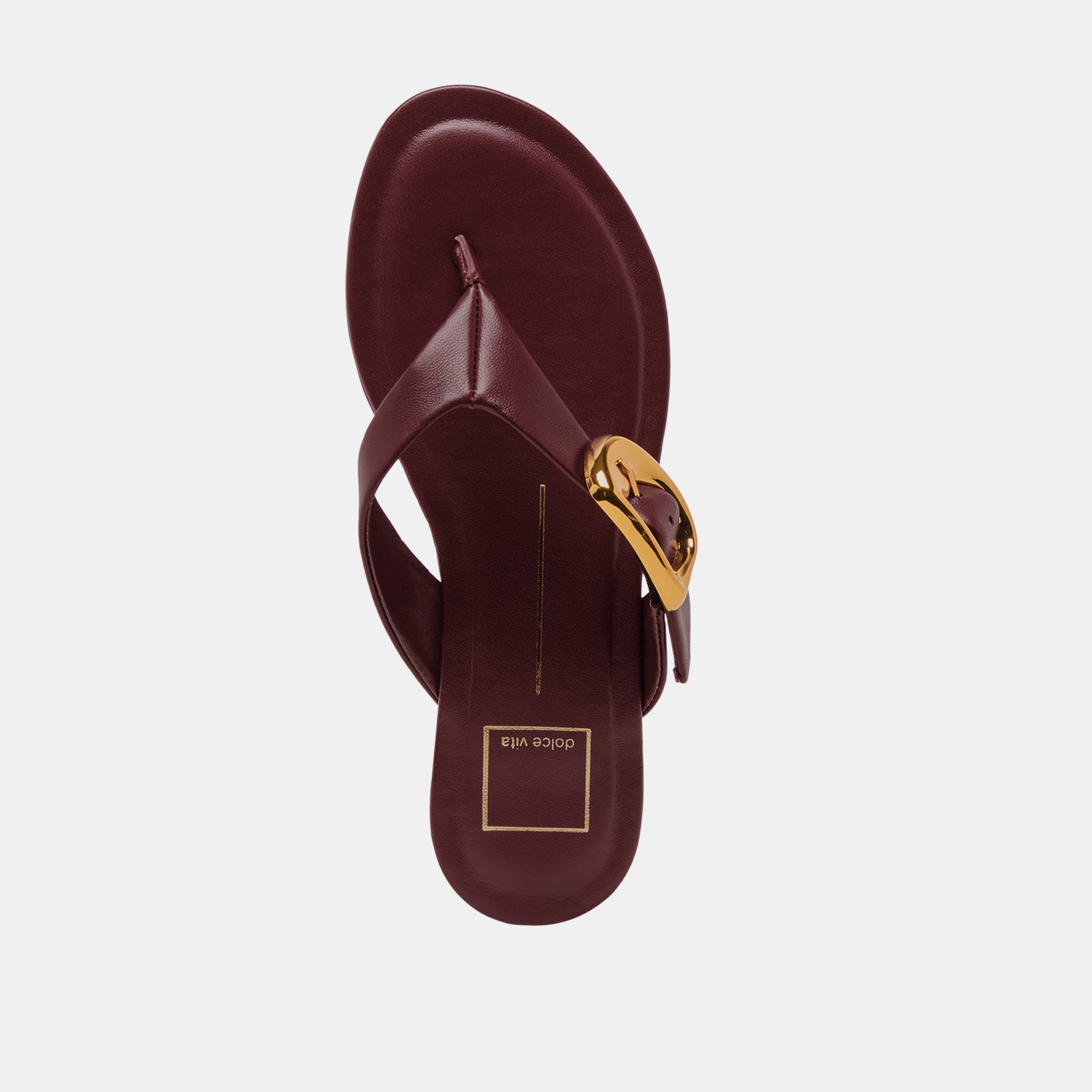 Rossa Burgundy Leather Sandals | Dolce Vita Women