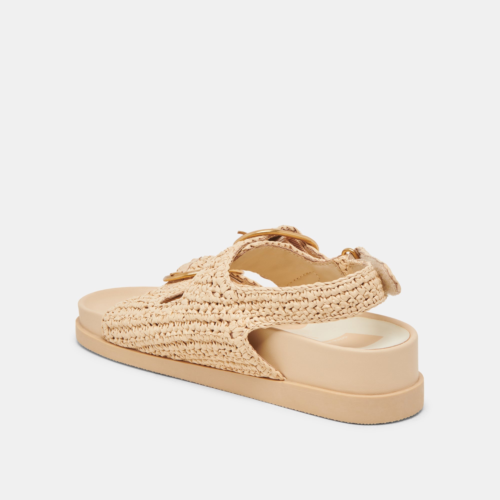 STARLA CROCHET SANDALS NATURAL KNIT | Women Dolce Vita