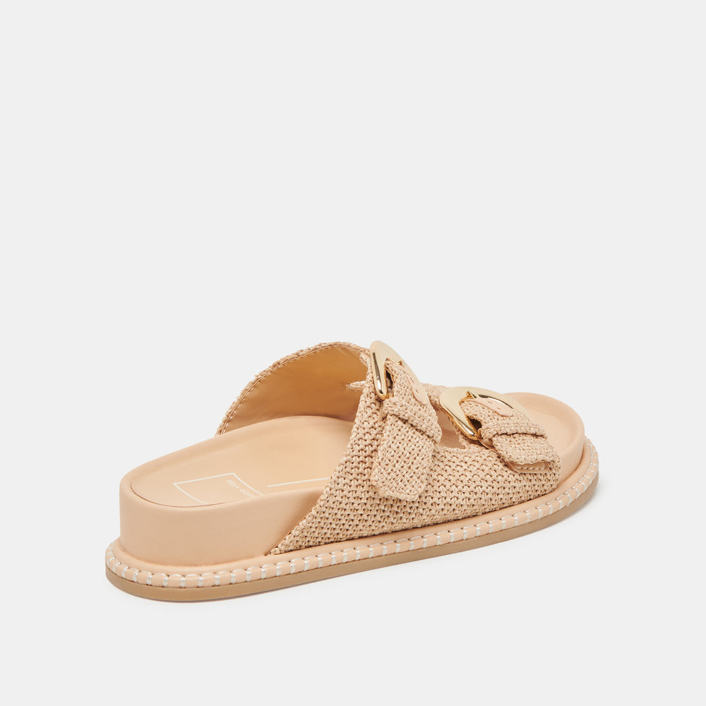 SHAUNY SANDALS NATURAL RAFFIA | Dolce Vita Women