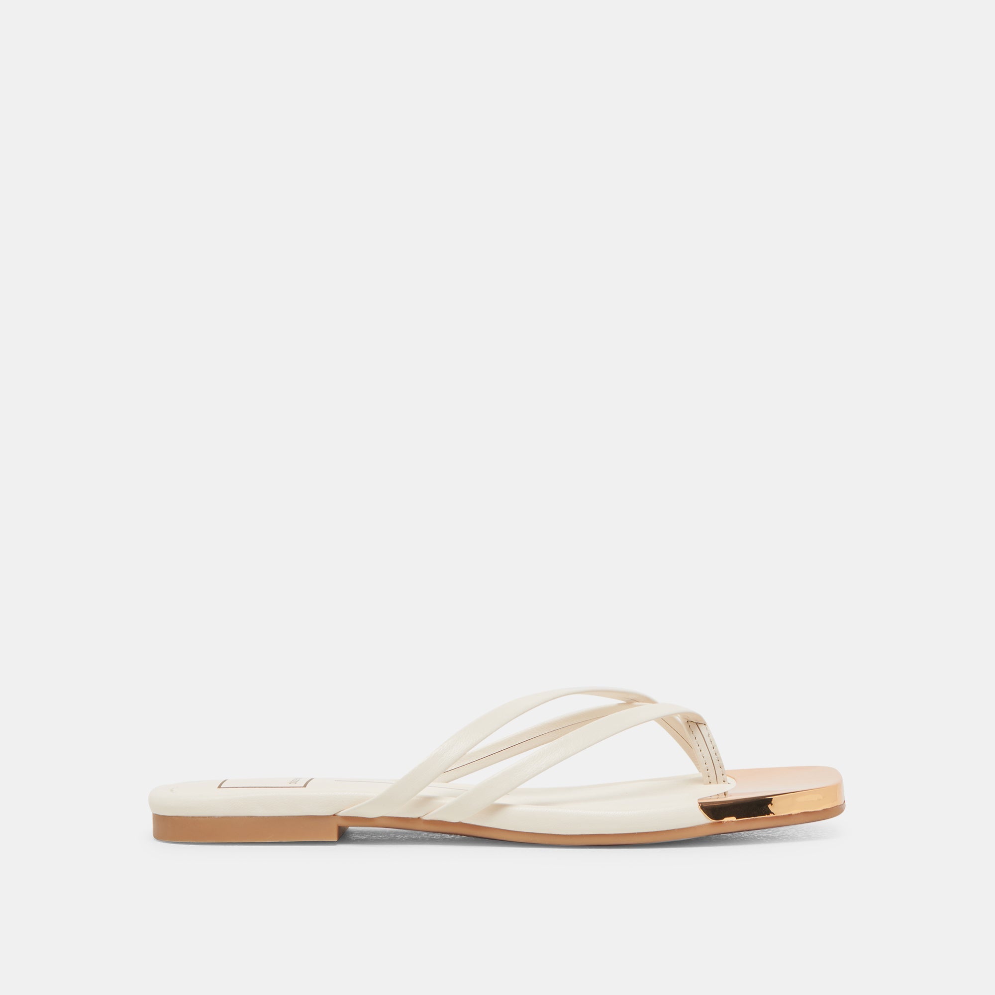 Laguna Off White Leather Sandals | Women Dolce Vita