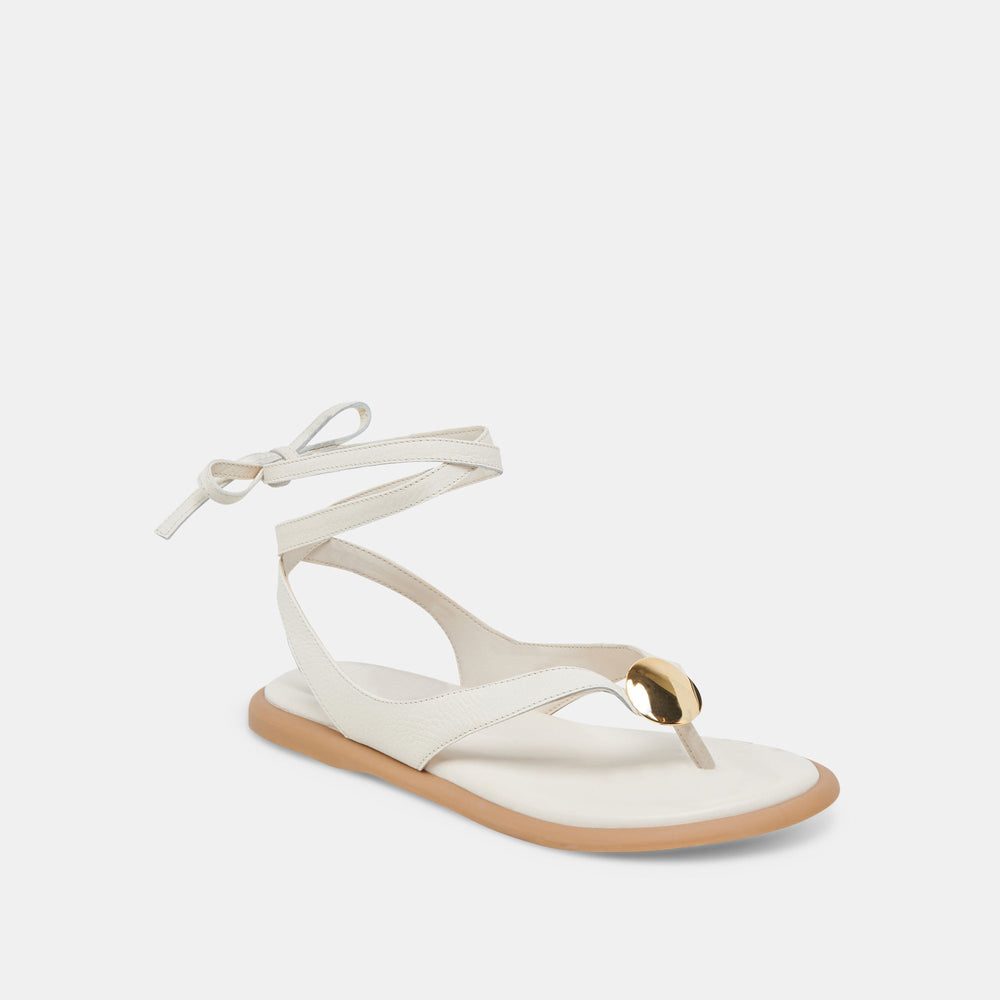 JUDY SANDALS BONE LEATHER | Dolce Vita Women