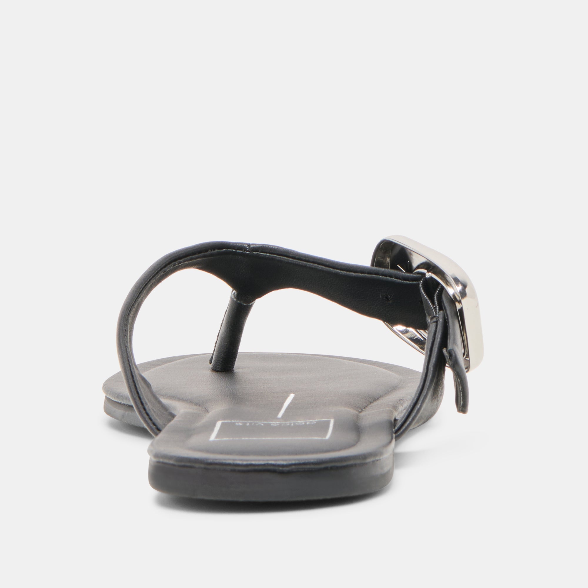 Rossa Black Leather Sandals | Women Dolce Vita