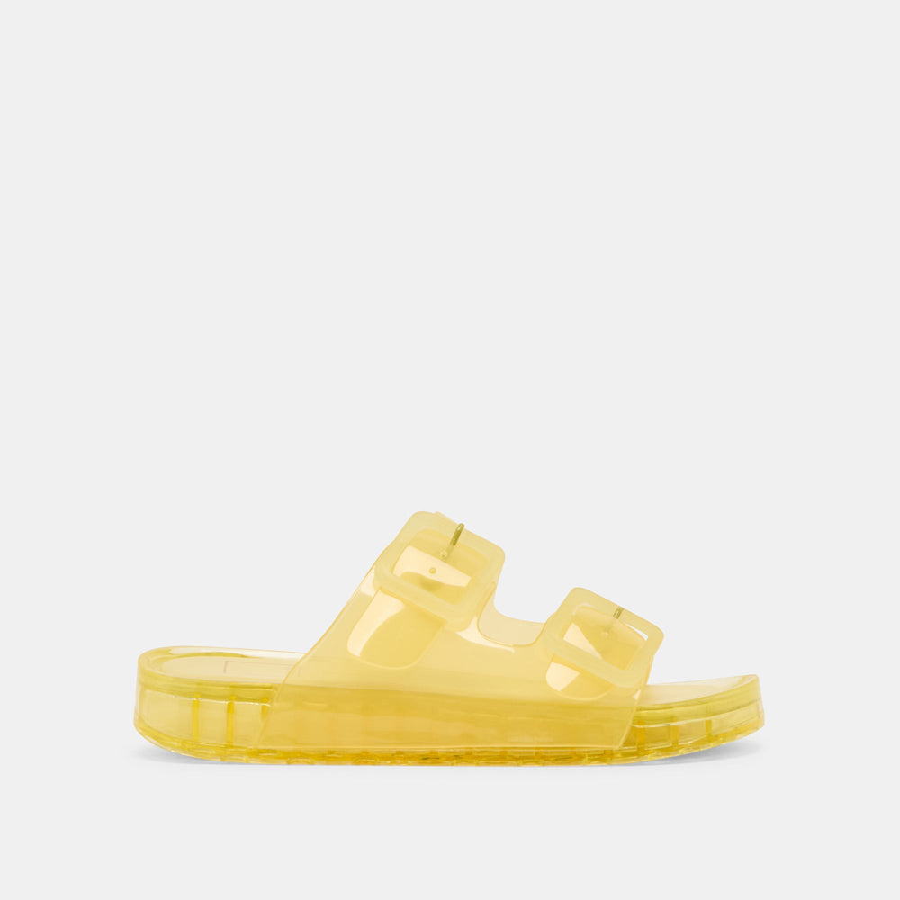 Julio Lemon Vinyl Sandals | Dolce Vita Women