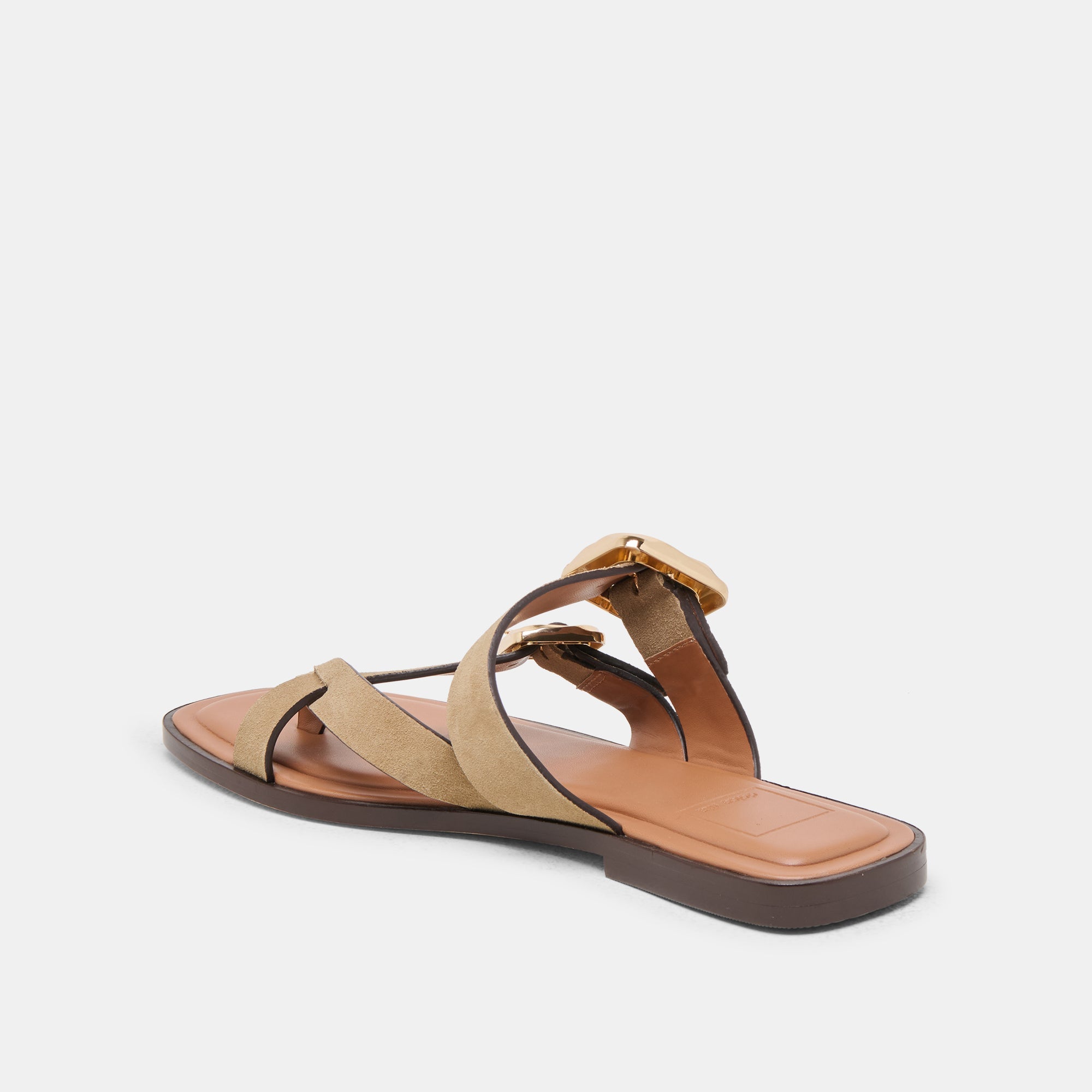 Shore Taupe Suede Sandals | Women Dolce Vita