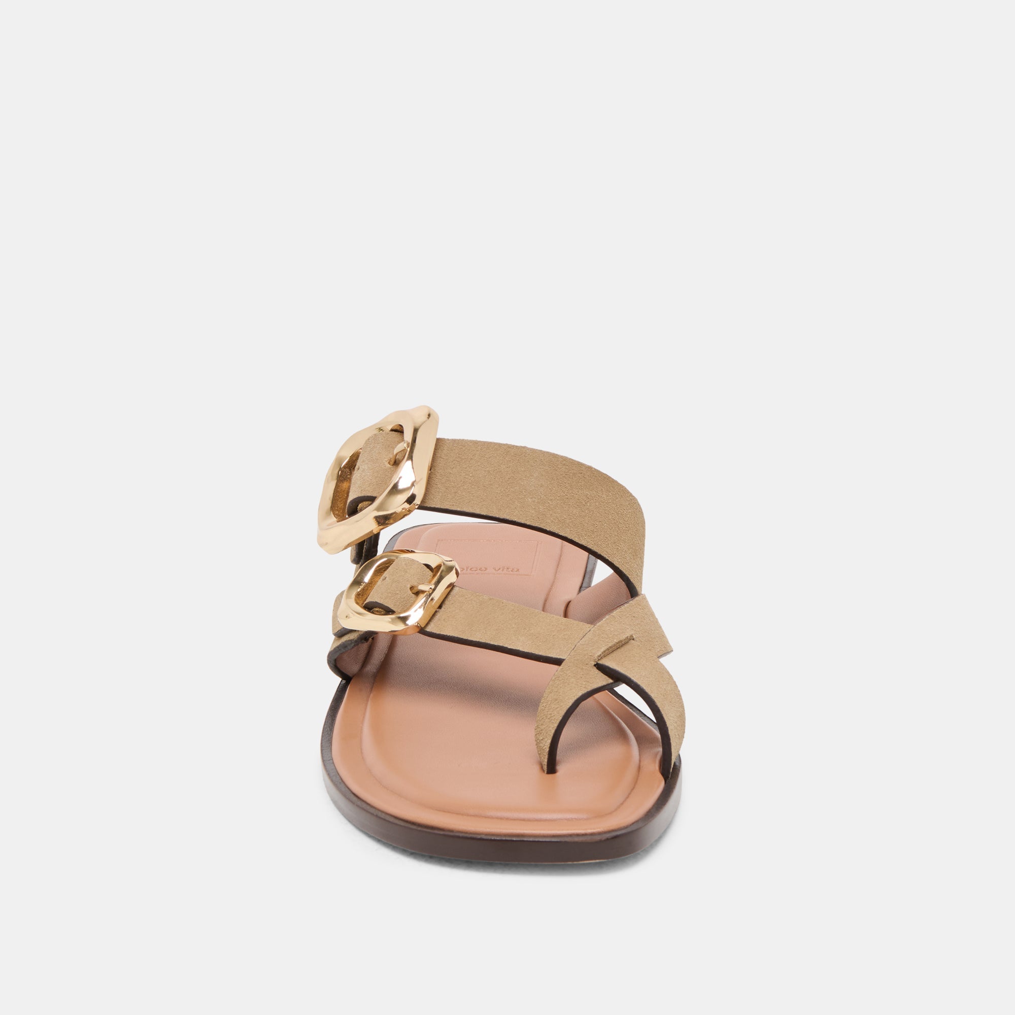 Shore Taupe Suede Sandals | Women Dolce Vita