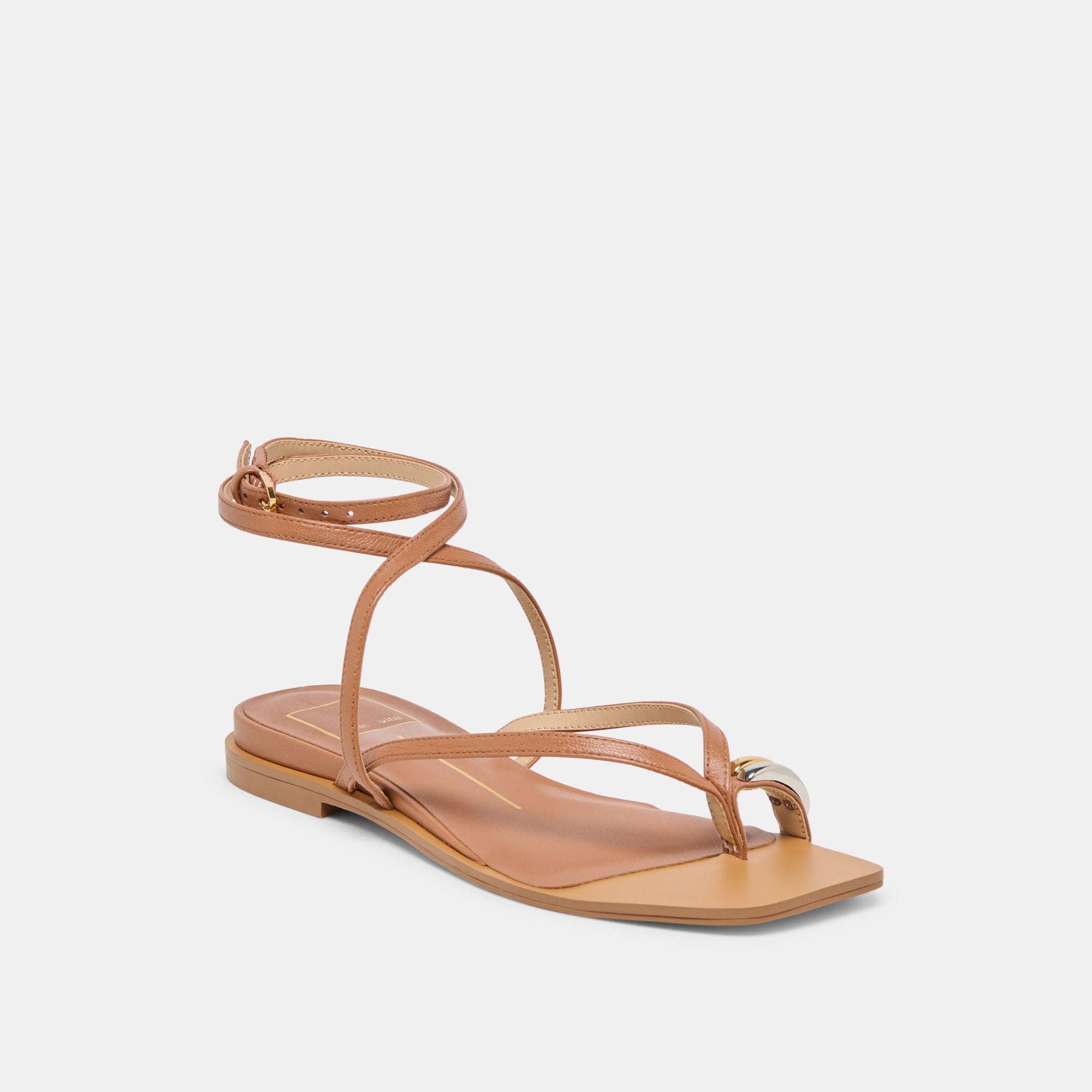 Tyrice Espresso Leather Sandals | Women Dolce Vita