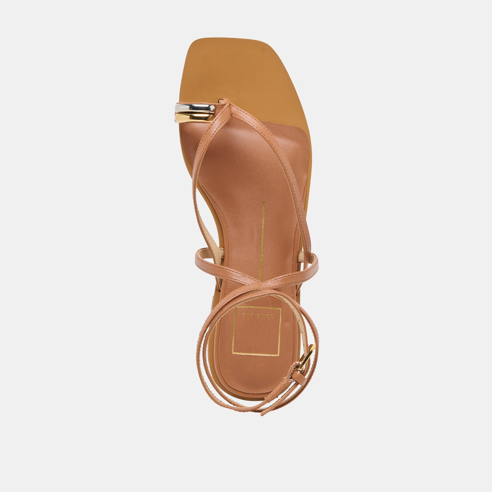 Tyrice Espresso Leather Sandals | Women Dolce Vita