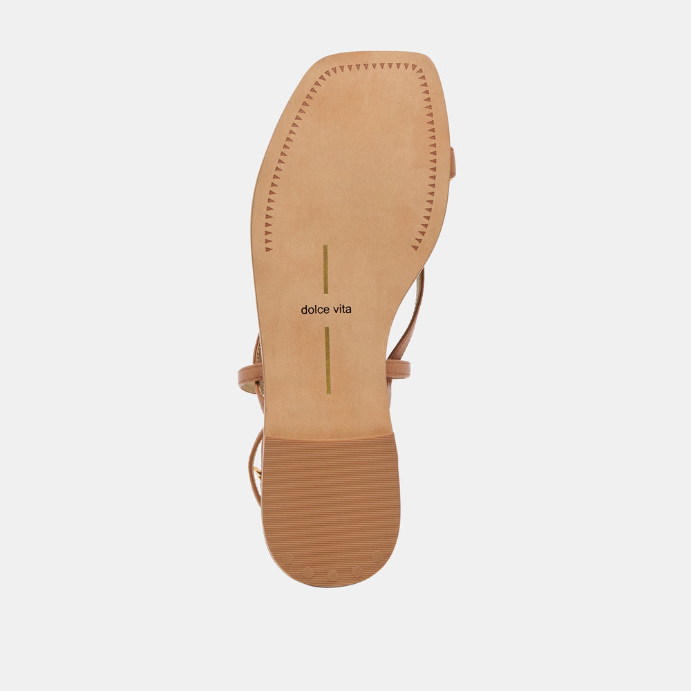 Tyrice Espresso Leather Sandals | Women Dolce Vita