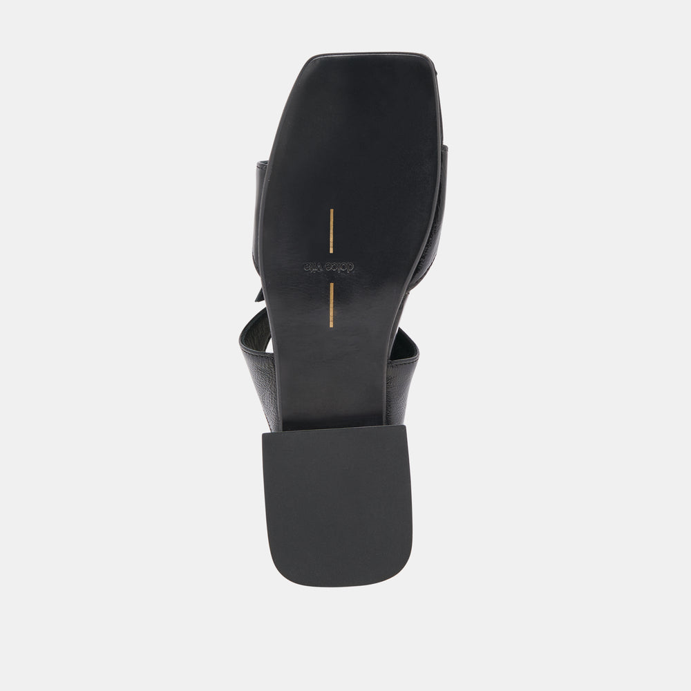 LAVERN SANDALS MIDNIGHT CRINKLE PATENT | Dolce Vita Women