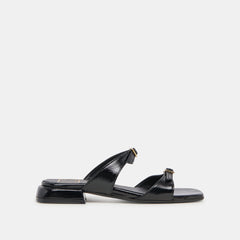 LAVERN SANDALS MIDNIGHT CRINKLE PATENT | Dolce Vita Women