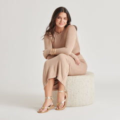 JUDY SANDALS LIGHT GOLD LEATHER | Women Dolce Vita