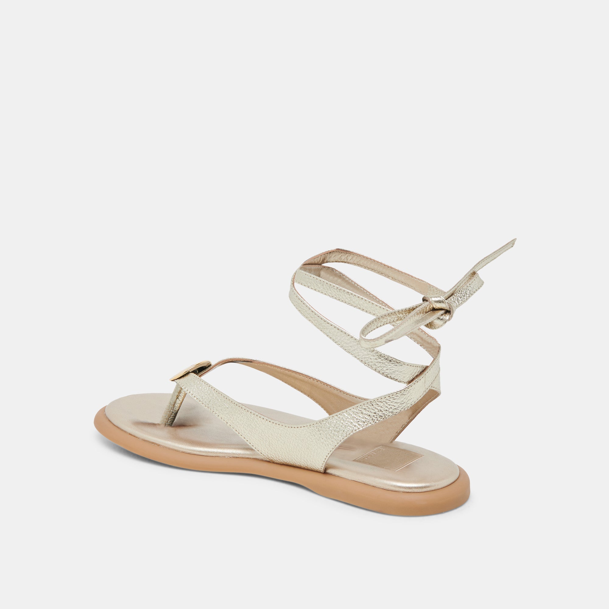 JUDY SANDALS LIGHT GOLD LEATHER | Women Dolce Vita