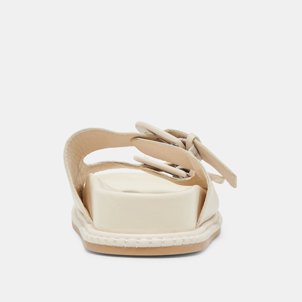 SHAUNY SANDALS BONE LEATHER | Dolce Vita Women