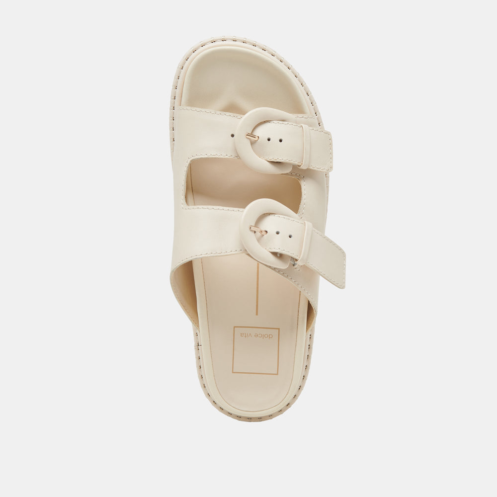 SHAUNY SANDALS BONE LEATHER | Dolce Vita Women