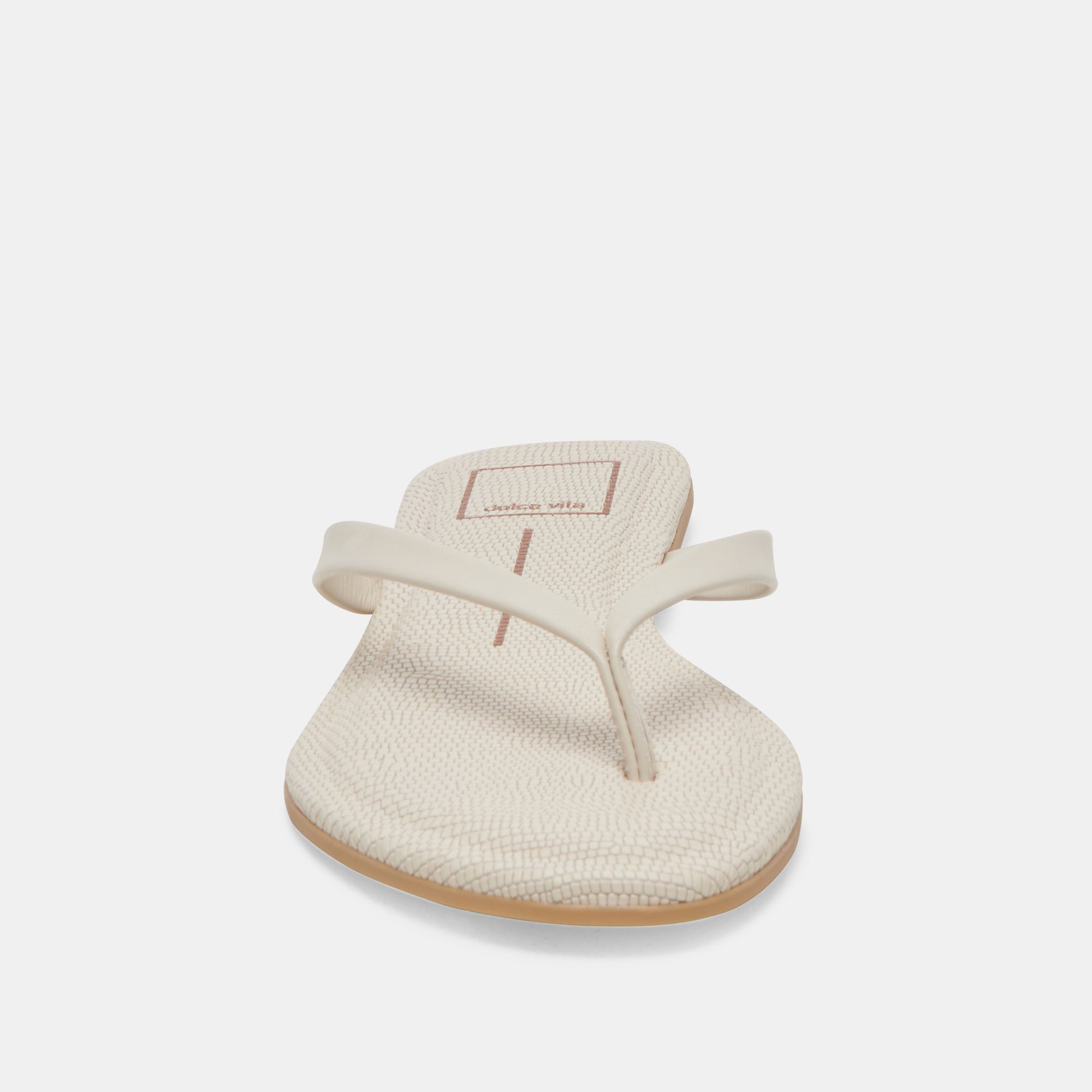 LAYNEY SANDALS IVORY LEATHER | Women Dolce Vita