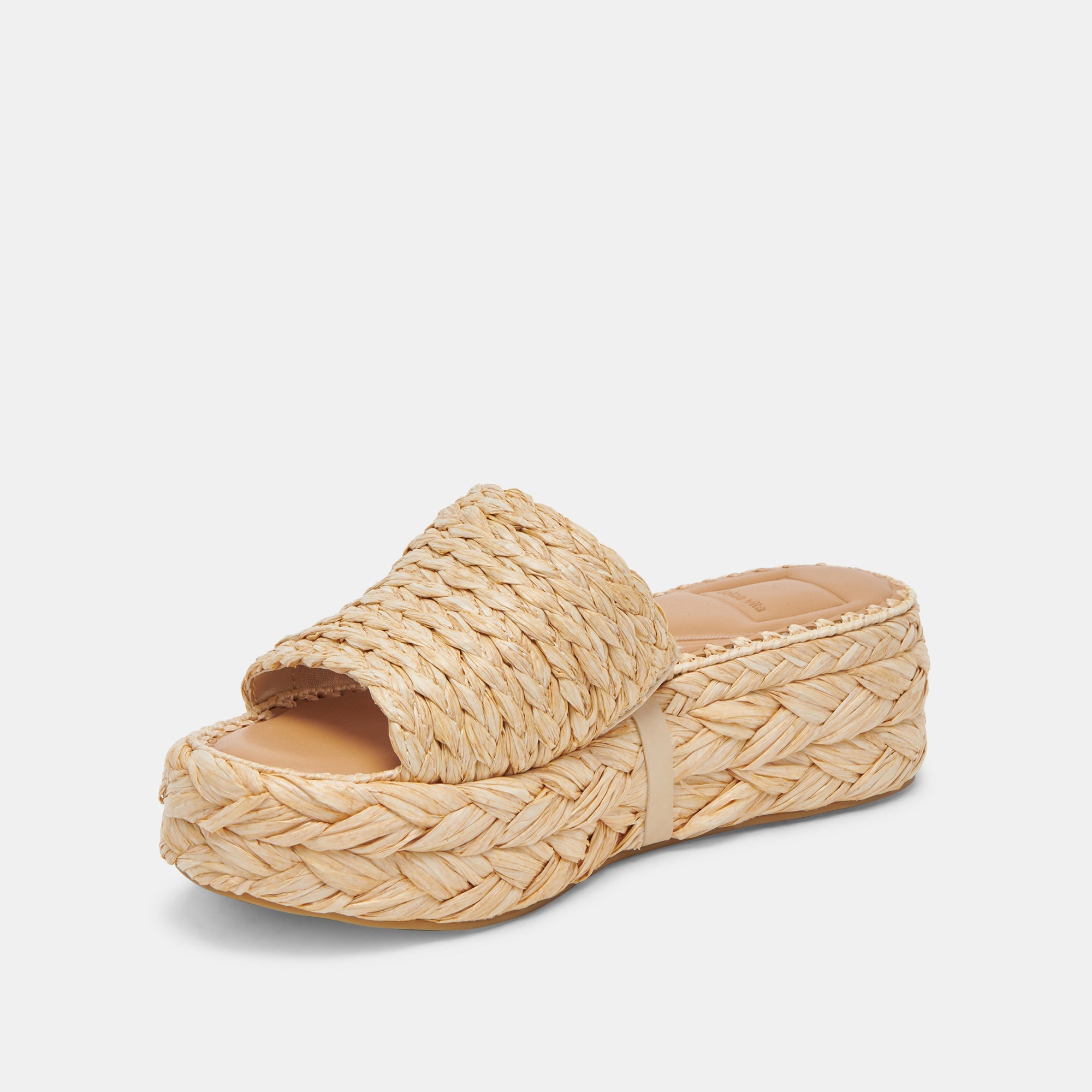 Chavi Sandals in Lt. Natural Raffia - Dolce Vita Shoes | Dolce Vita Women