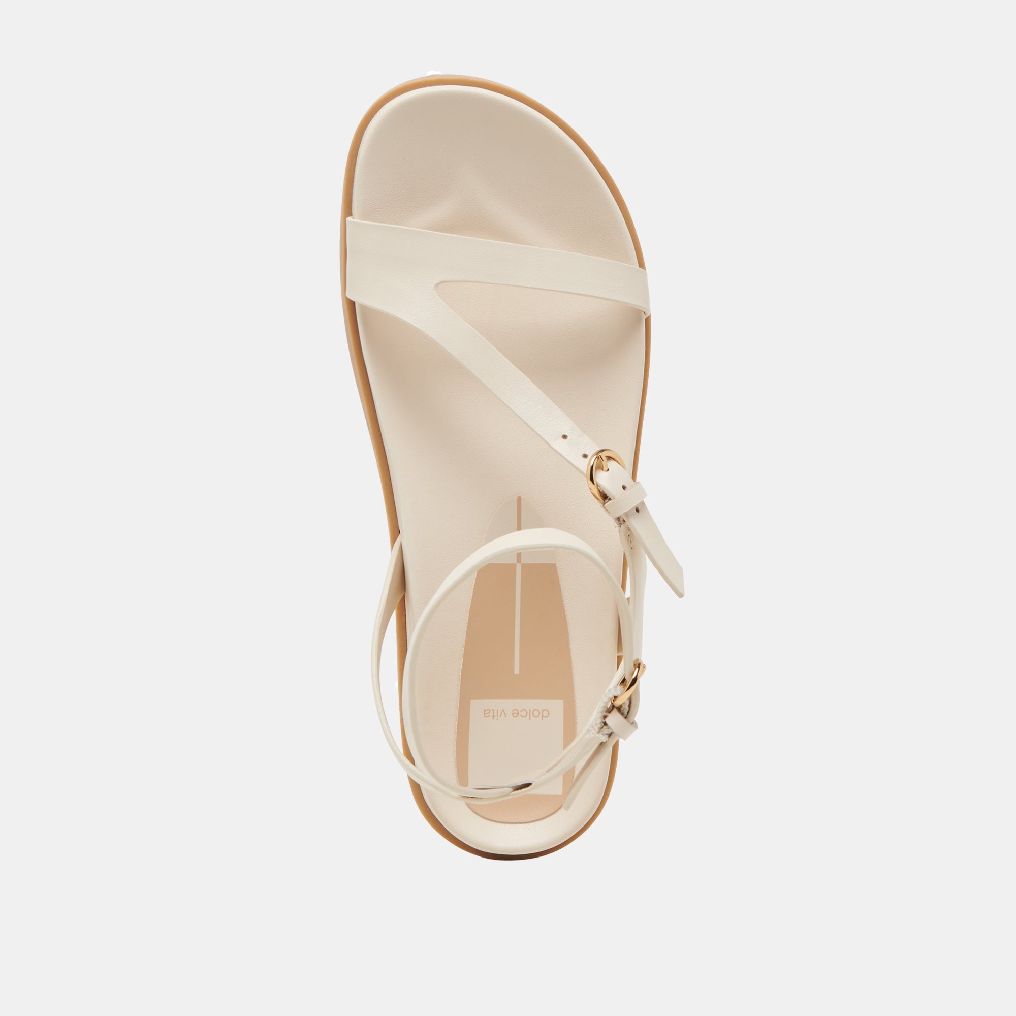 DARLIS SANDALS BONE LEATHER | Women Dolce Vita
