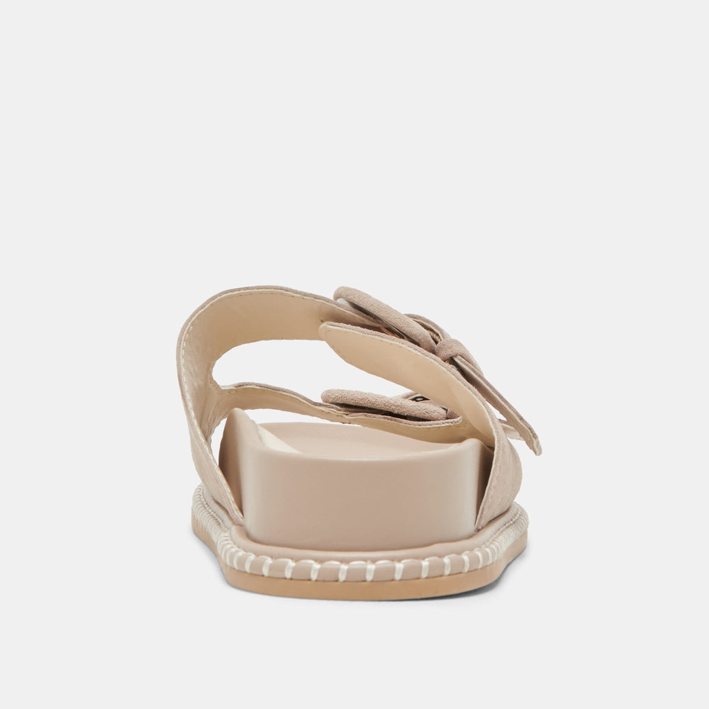 SHAUNY SANDALS DK TAUPE SUEDE | Women Dolce Vita