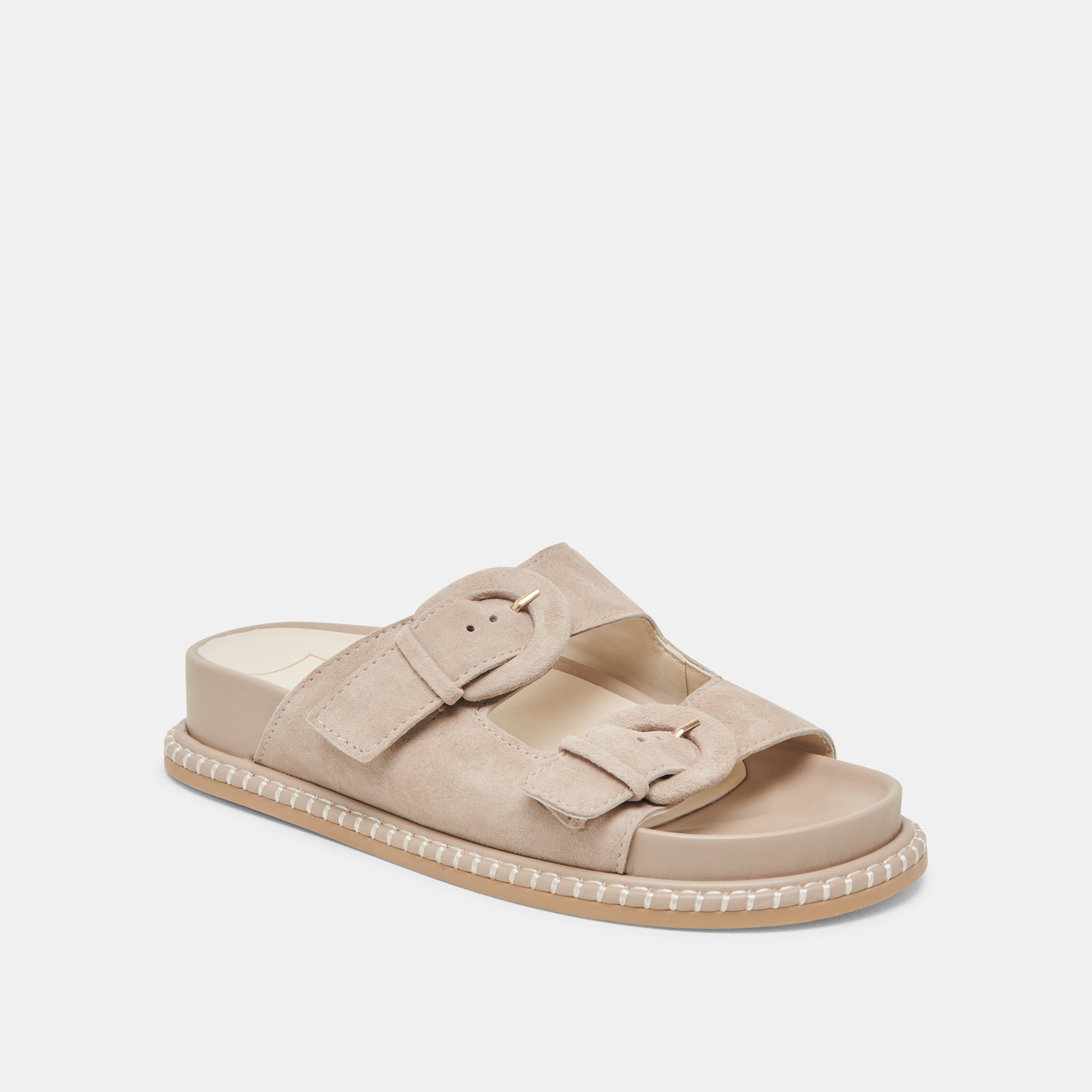 SHAUNY SANDALS DK TAUPE SUEDE | Women Dolce Vita
