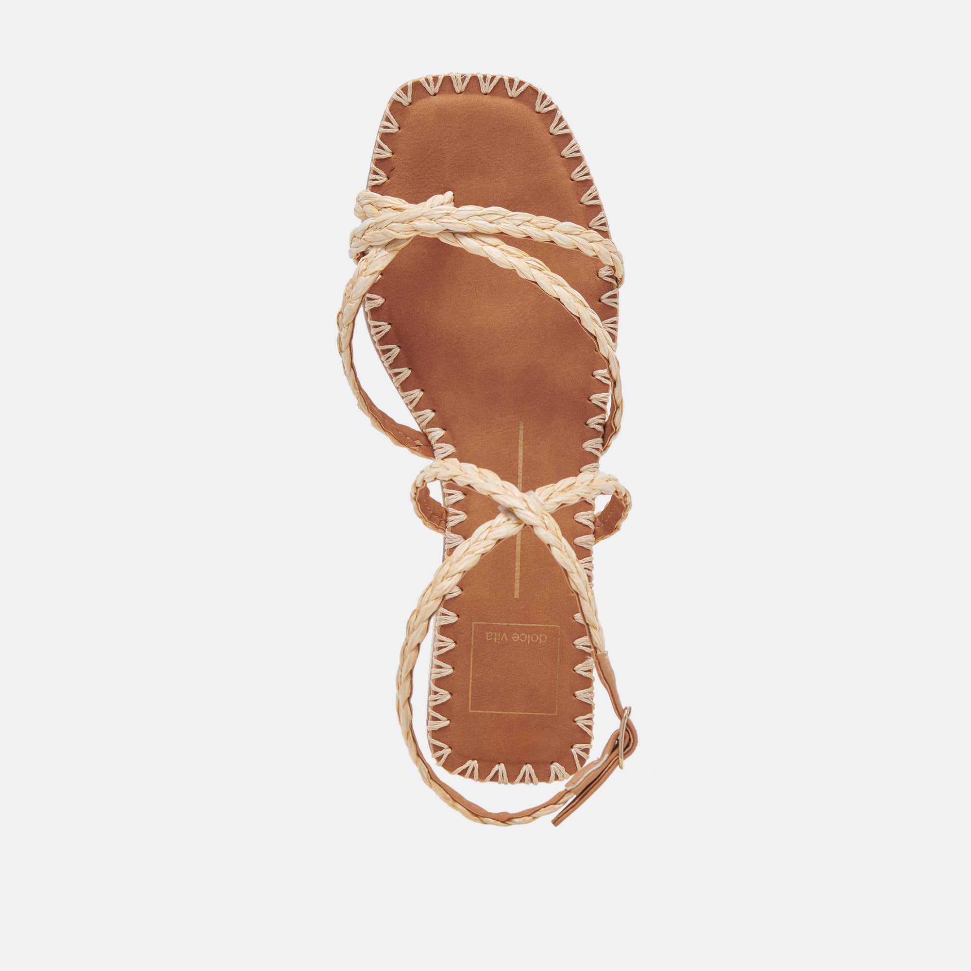BRINN SANDALS LT NATURAL RAFFIA | Dolce Vita Women