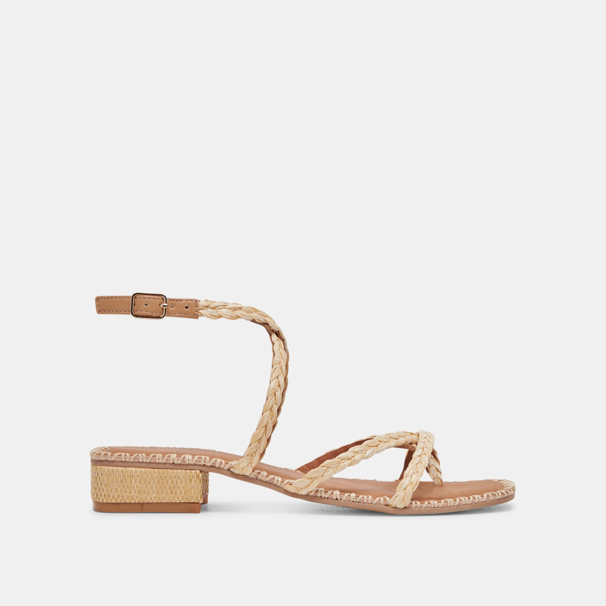 BRINN SANDALS LT NATURAL RAFFIA | Dolce Vita Women
