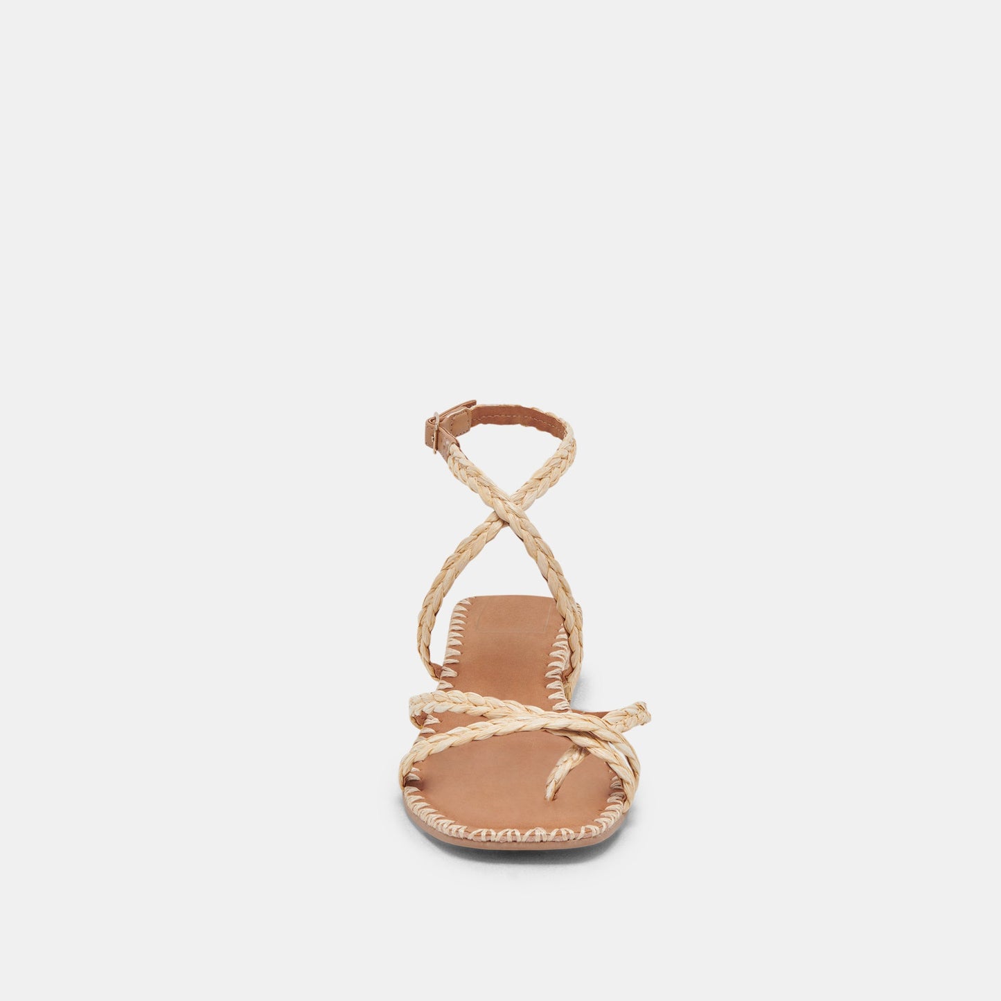 BRINN SANDALS LT NATURAL RAFFIA - Dolce Vita