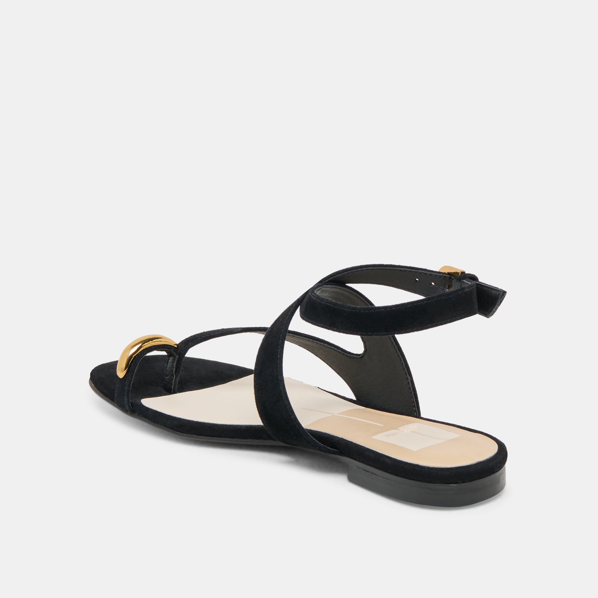 EARLA SANDALS ONYX SUEDE | Women Dolce Vita