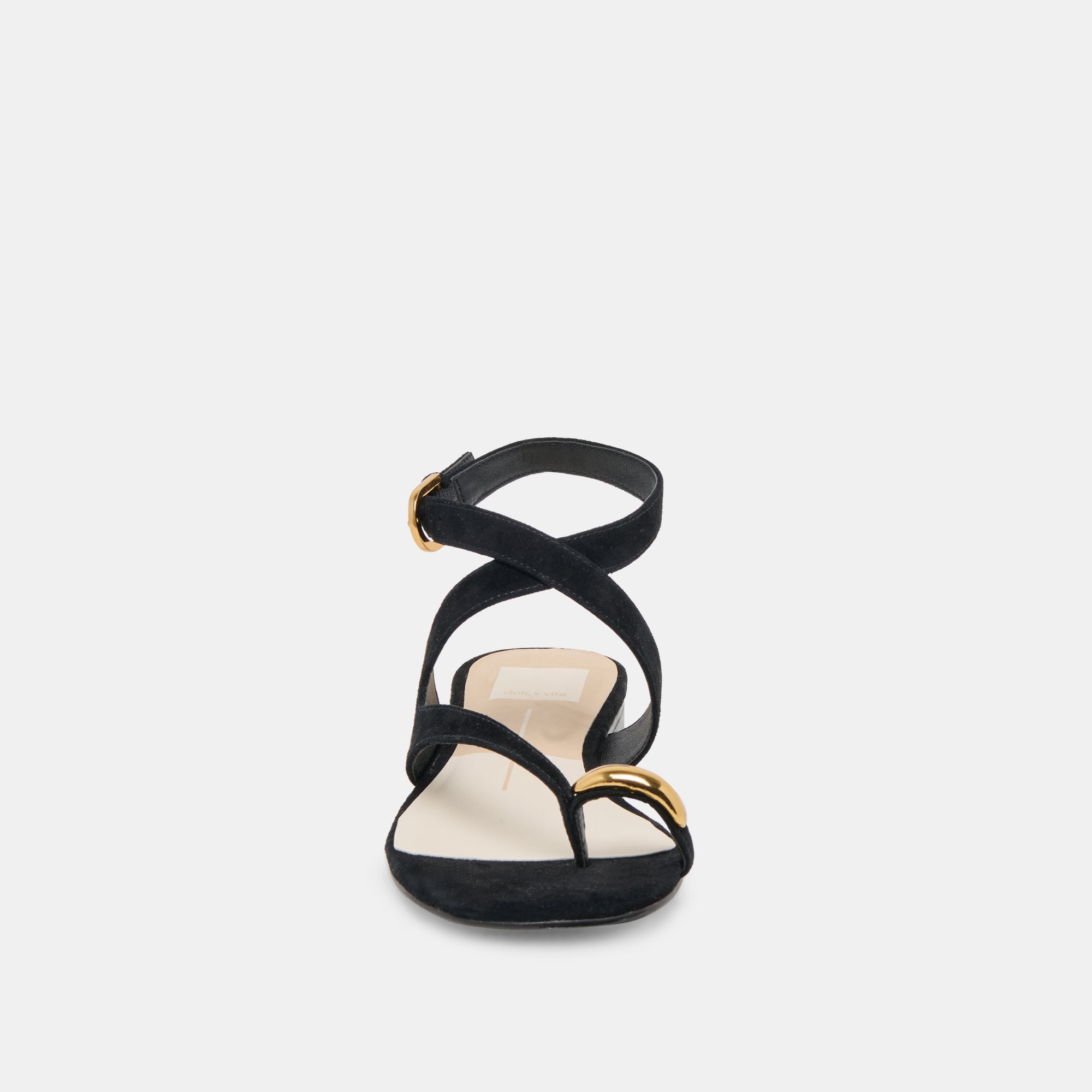 EARLA SANDALS ONYX SUEDE | Women Dolce Vita