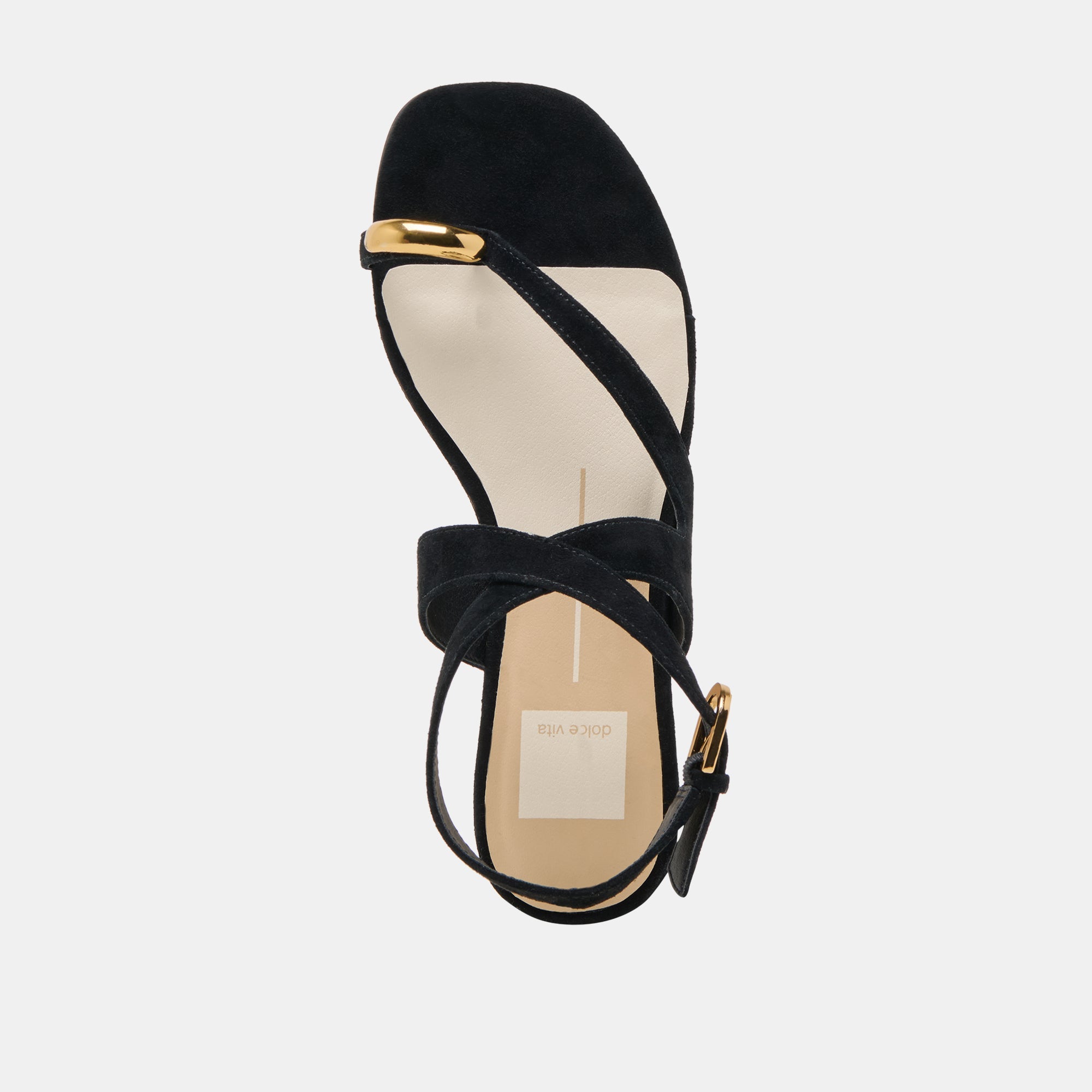 EARLA SANDALS ONYX SUEDE | Women Dolce Vita
