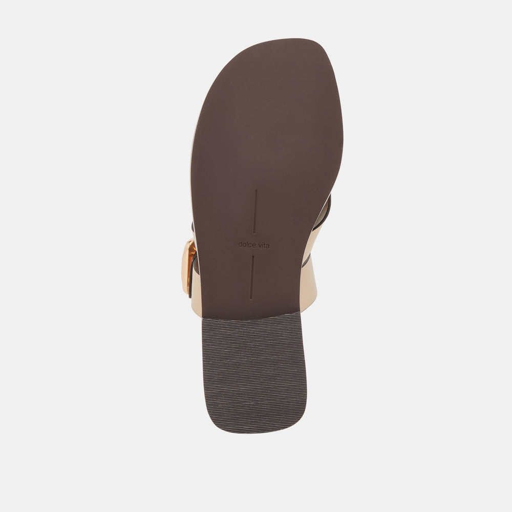 Shore Ivory Leather Sandals | Dolce Vita Women