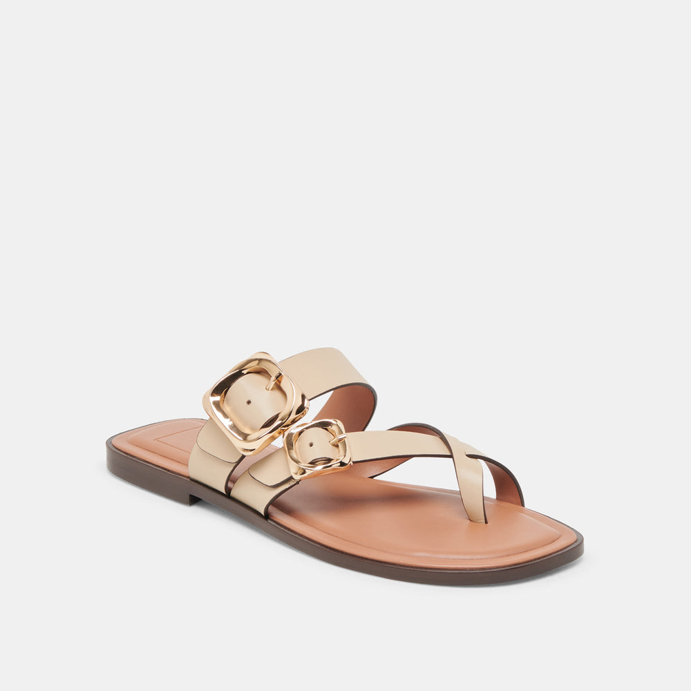 Shore Ivory Leather Sandals | Dolce Vita Women