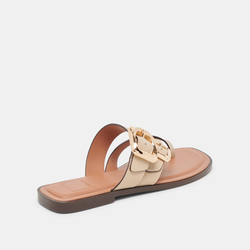 Shore Ivory Leather Sandals | Dolce Vita Women
