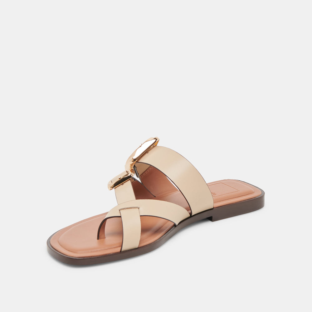 Shore Ivory Leather Sandals | Dolce Vita Women