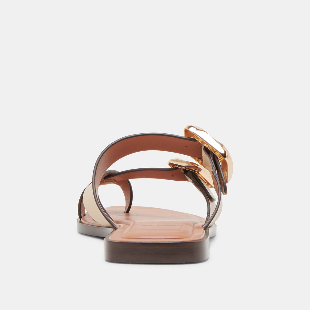 Shore Ivory Leather Sandals | Dolce Vita Women