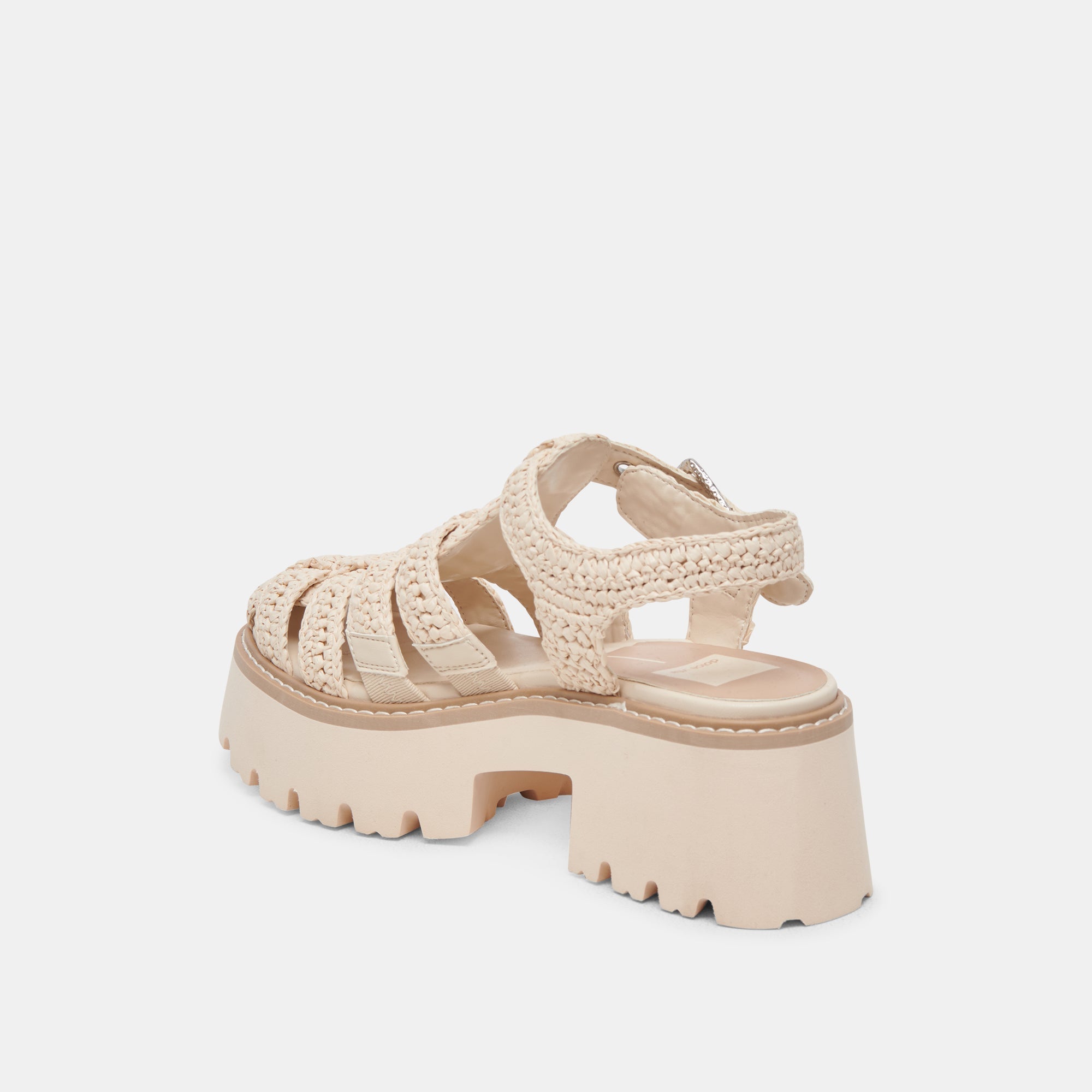LASLY SANDALS OATMEAL KNIT | Women Dolce Vita