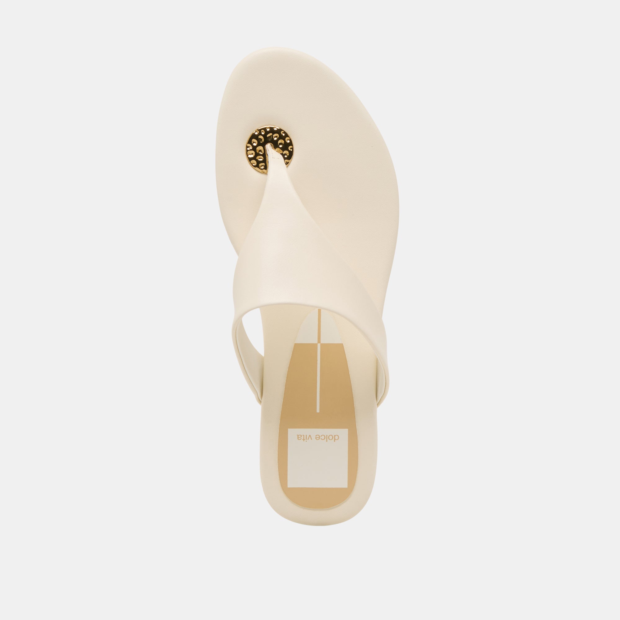 KITTLE SANDALS OFF WHITE LEATHER | Dolce Vita Women