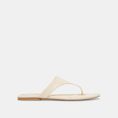 KITTLE SANDALS OFF WHITE LEATHER | Dolce Vita Women