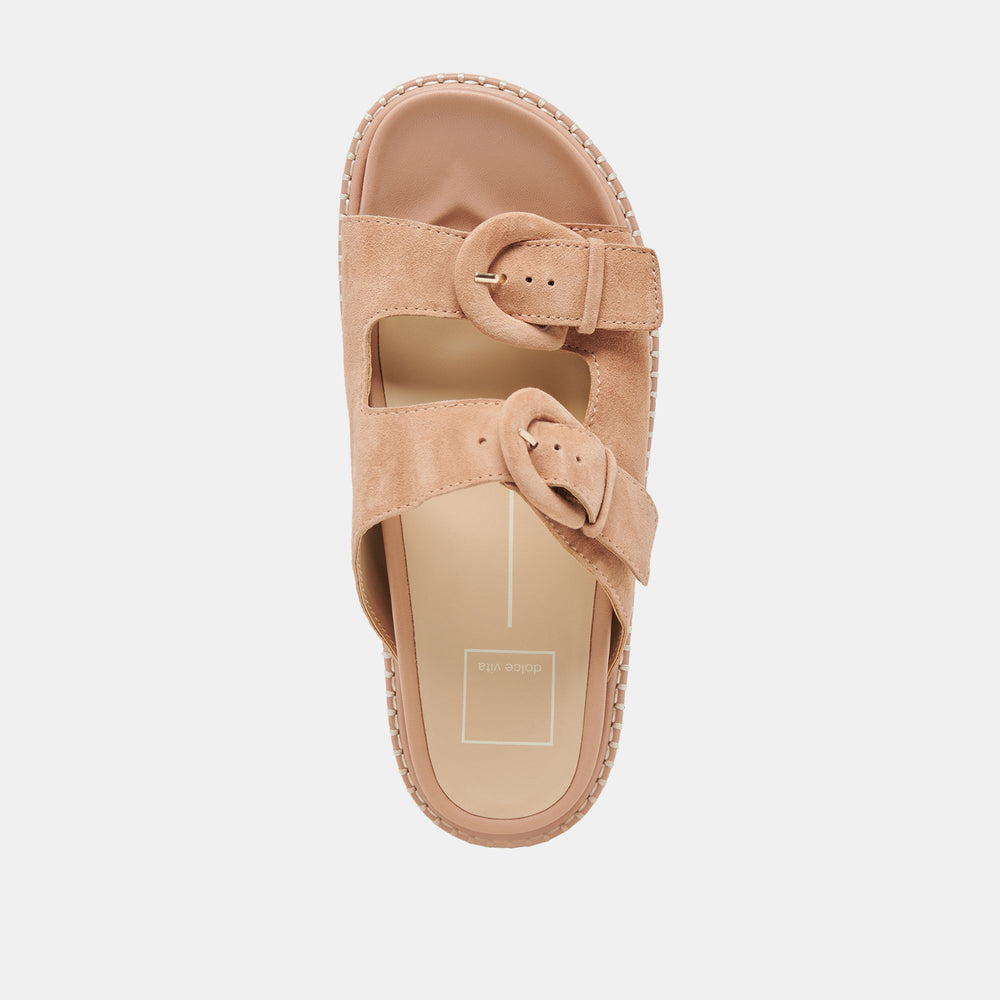SHAUNY SANDALS TOFFEE SUEDE | Dolce Vita Women